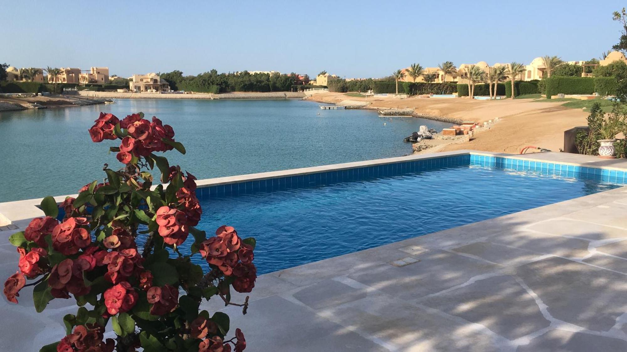 Charming Lagoon Villa With Pool Egyptian Style -Sabina 117 Hurghada Exterior photo